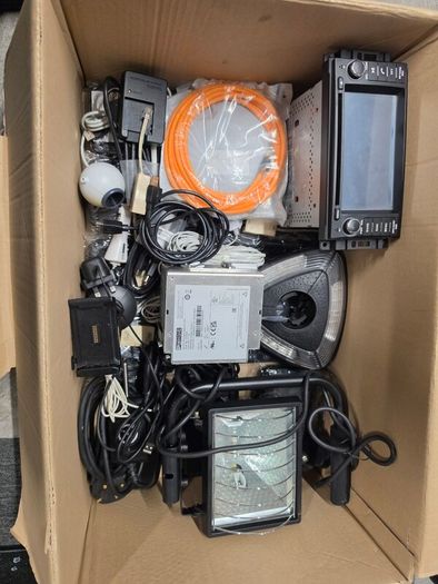 Large Electronics Job Lot Cables, Chargers, Power Supplies, Car Stereo & More