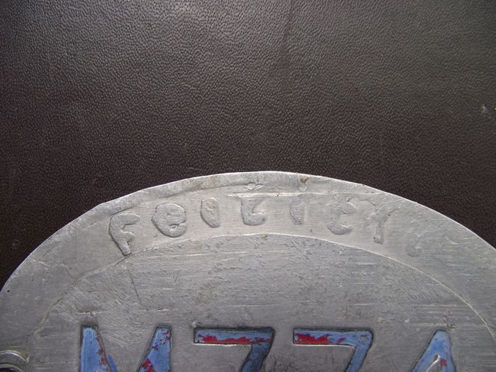 Irish vintage taxi/hackney badge