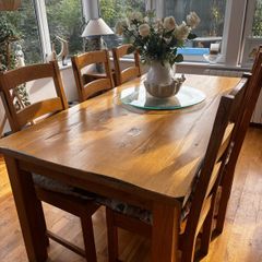 farm house table and chairs