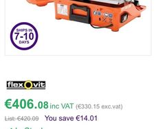 Tile Cutter Norton TT200EM