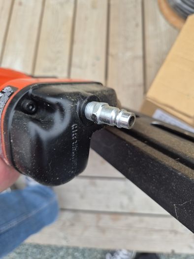 Tacwise framing nailer with nails