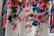 ZARA floral bouquet Sz XS (Fit 8-10UK)