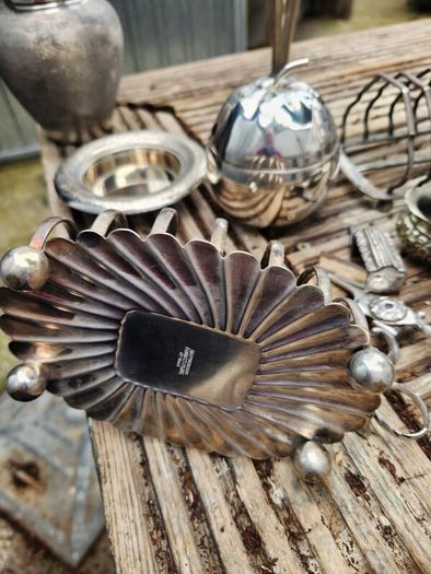 Silver plate plus others x 10