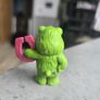 Luck Lucky Shamrock Clover Carebear Mini Figure 1983-1984 Kenner A.G.C. Image 2