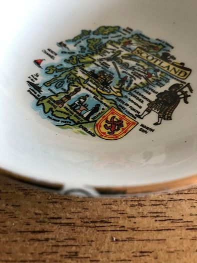 Vintage Scotland Decorative Plate