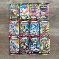 Pokemon TCG Pack Art Bundle (Scarlet Violet Base & Perfect Order)