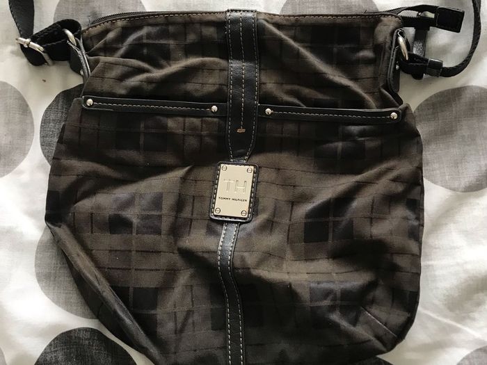 Genuine Tommy Hilfiger over shoulder long strapped hand bag