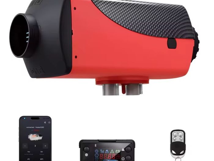Bluethoot app 5-8KW Diesel Heater 10L 12V 24V Split Car Parking Heater LCD Monitor With Muffler for Trailer Camper Van Boat