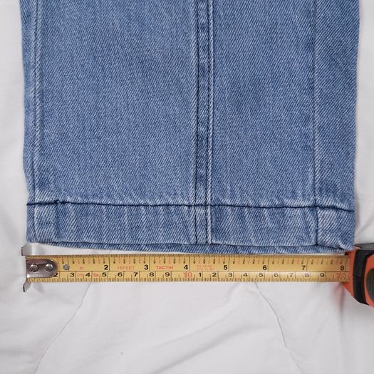 Peviani Blue Light Wash Moto Style Cargo Denim Jeans W30 L33