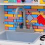 Kids' Play Kitchen MDF 80x30x85 cm Multicolour Image 2