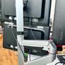 2x HP Monitors plus Dual Adjustable Monitor Arm Great Condition Image 2