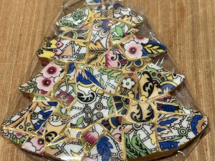Beautiful Handcrafted China Mosaic Christmas Decorations