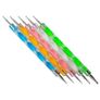 5Pcs 2-Way Nail Dotting Tool Nail Art Craft Carving Sculpture Detailing Pen Image 2