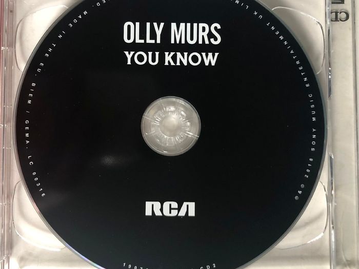 Olly Murs [2018] You Know I Know (2CD Album)