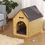 Wooden Pet House with Roof for Dogs Indoor Use, Easy Assemble Breathable Dog Crate for Small Medium Dog Cat, Dog Kennel for Playing and Resting (FREE POSTAGE) Image 6