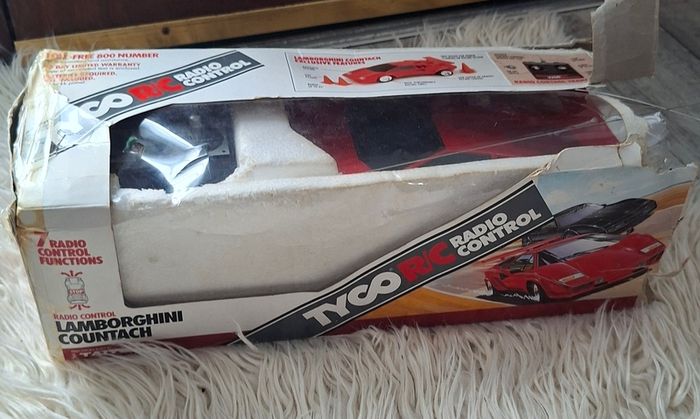 Tyco R/c turbo red lamborghini