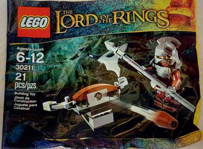 10x Sealed Lego Lord of the Rings Uruk Hai - Polybag (Only 30 left)