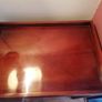 Elegant carved wooden dumb waiter table Image 5