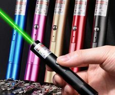 Blue/Red Body Green Laser usb rechargeable 2 for 30