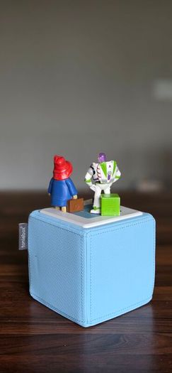 Tonies box with Buzz Lightyear & Paddington Bear