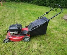 self drive lawnmower