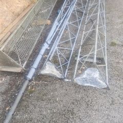 Free standing Galvanized tower