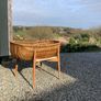 Mid Century Woven Moses Basket Image 2