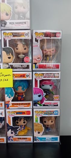 Funko pops Anime