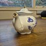 Vintage Arthur Wood & Son Blue & White Tea Pot Made in Staffordshire, England Image 6
