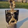 Vintage Cast Iron Scottish Guard & Shield Bottle Opener Stand Reg No.891381 Image 2