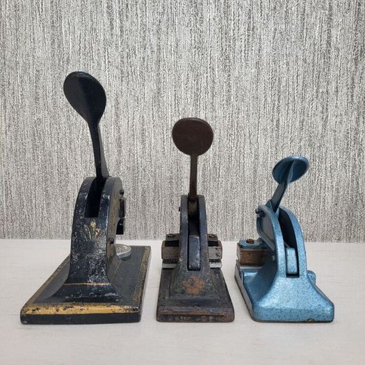 Vintage hand press Embossers
