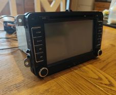 car radio mk 5 golf touch screen