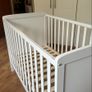 Baby Cot / Crib, Baby Elegance Elle, Stone (120x60cm) Image 4