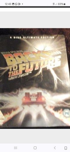 Back To the Future Trilogy,4 Disc Ultimate Edition boxset