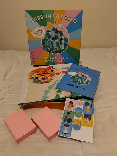 Carbon City Zero: A Collaborative climate action Board Game: