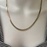 Gold tone snake chain necklace Image 2