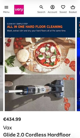 Vax Cordless floor cleaner