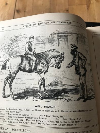 1871 - 1872 Antique ' Punch- New Library Series'
