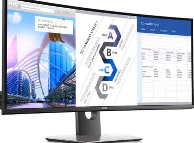 Dell U3417W 34 inch curved ultrawide monitor