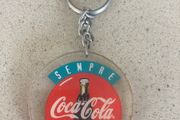 Coca Cola Italian Key Ring