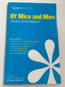 Sparknotes Of Mice and Men John Steinbeck study guide LC English