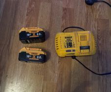 2x8amp battery's and fast charger