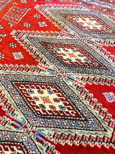 Beautiful Afghani Hand-Knotted Rug