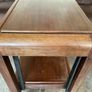 Antique Art Deco Metamorphic Side Table Tea Trolley 1920s Image 5