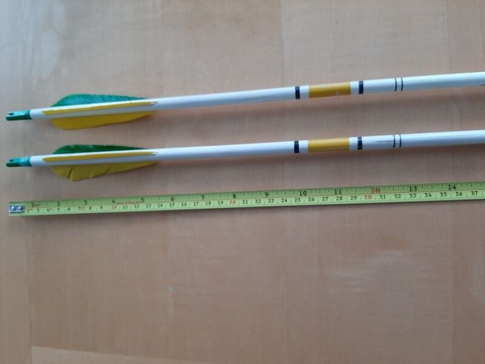 Vintage quiver with arrows