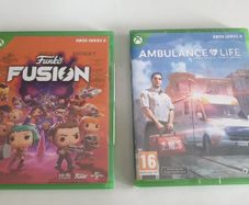 Xbox Series X Games  Ambulance Life and Funko Fusion (Unplayed)