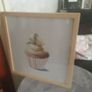 Framed Cupcake Picture Image 2