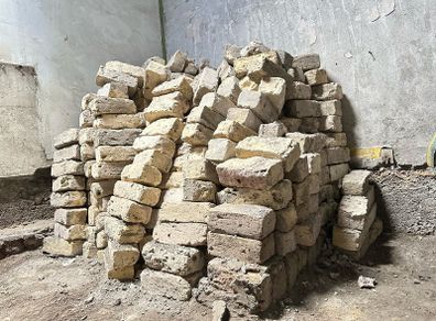 Reclaimed bricks