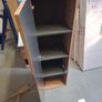 Visobath kyoto flutted tall unit -Costa oak Image 2
