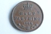 Queen Victoria half farthing